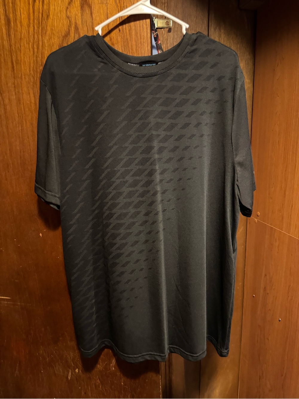 Russell Athletic Black Short Sleeve Performance Tee 360 Ventilation